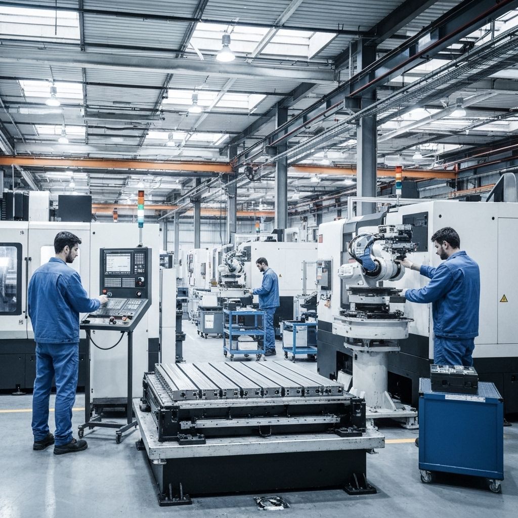 Instalaciones industriales modernas